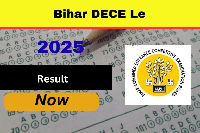 Bihar DECE Le