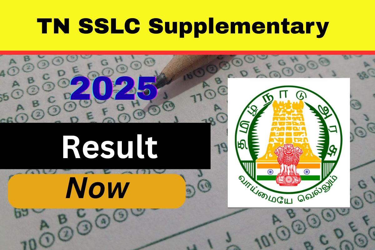 TN SSLC Supplementary