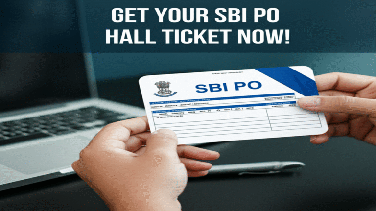 SBI PO Admit Card 2025: Get Your Official Hall Ticket Now!