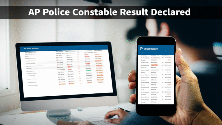 AP Police Constable Result 2025: Top Honesty Insights
