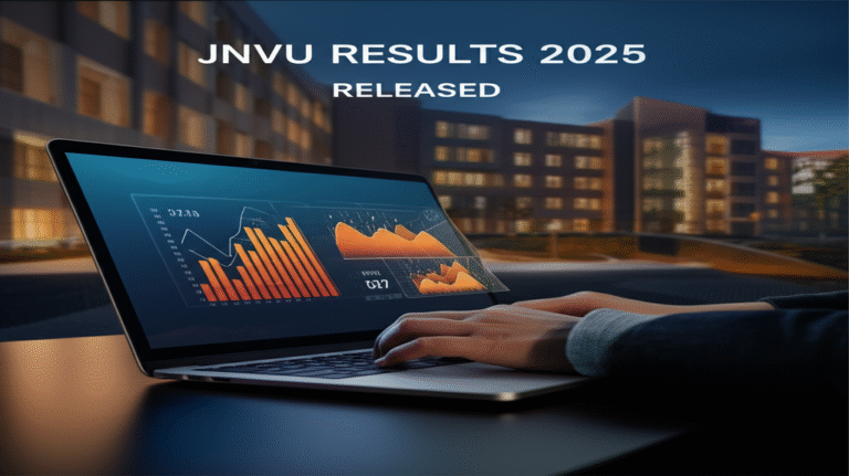 JNVU Result 2025 Released: Top Official Updates