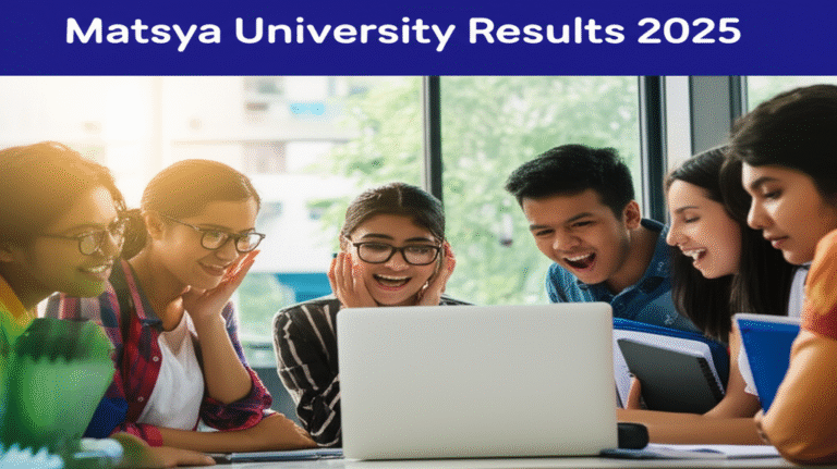 Matsya University Results 2025: Top Release & How to Check