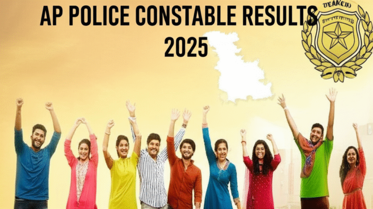 AP Police Constable Results 2025: Top Release Info